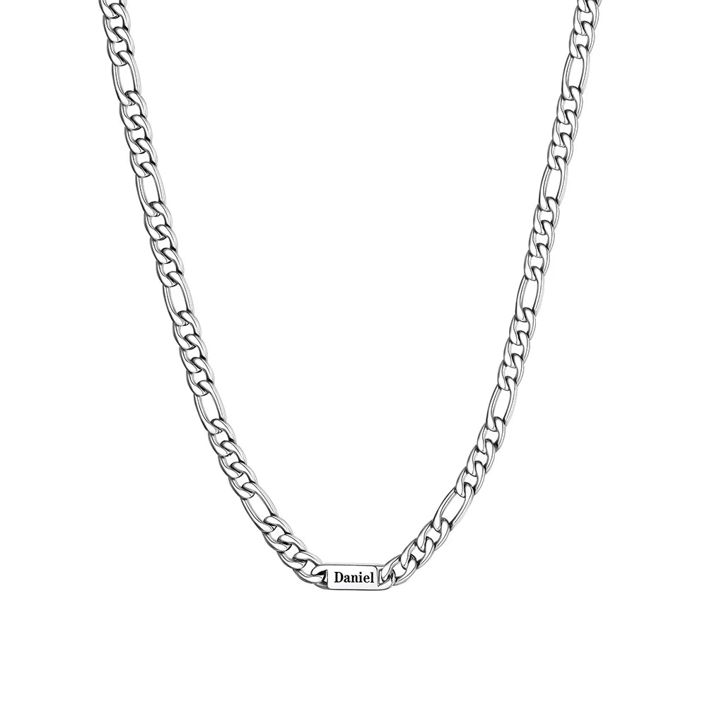 Custom Multi-Name Cuban Chain Necklace