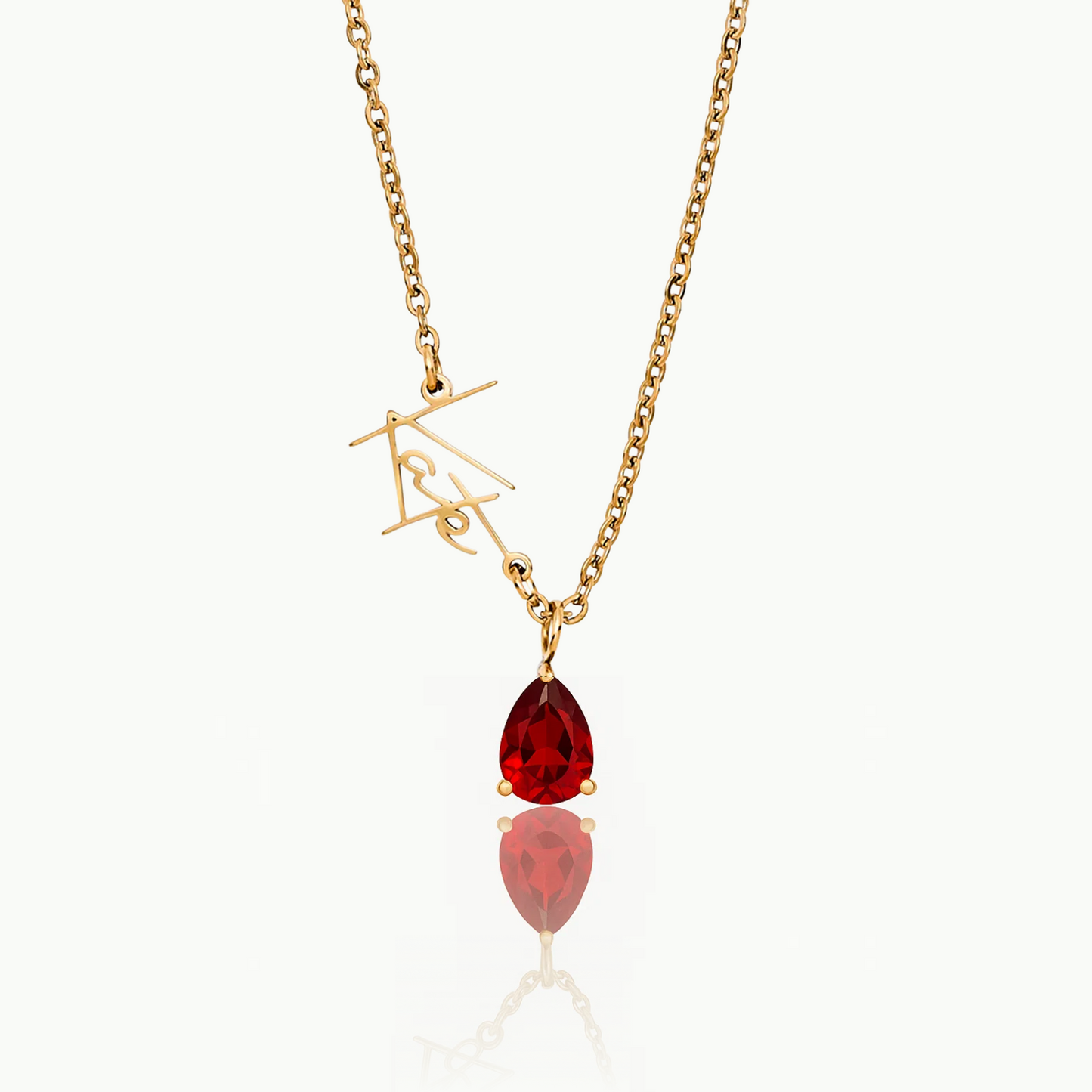 Collier Nom & Pierre