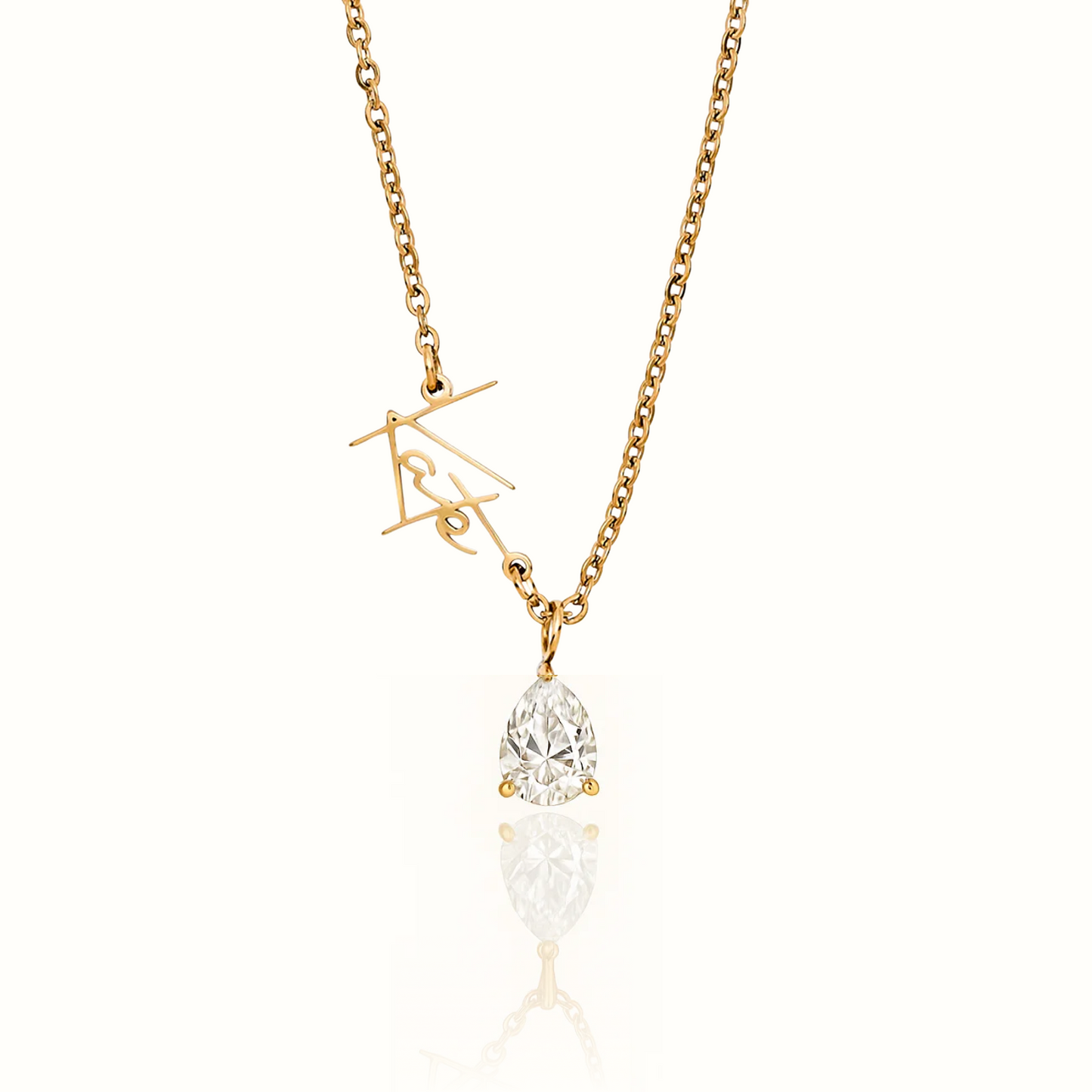 Collier Nom & Pierre