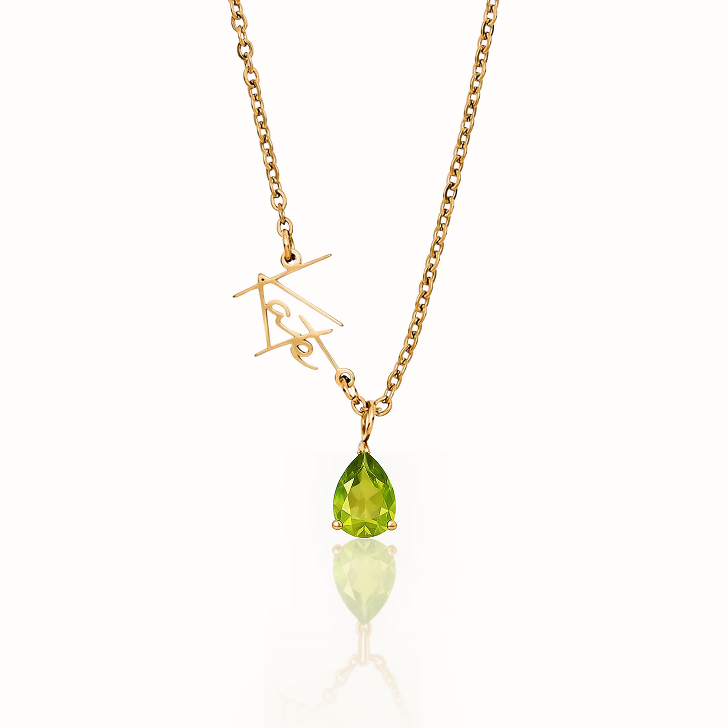 Collier Nom & Pierre