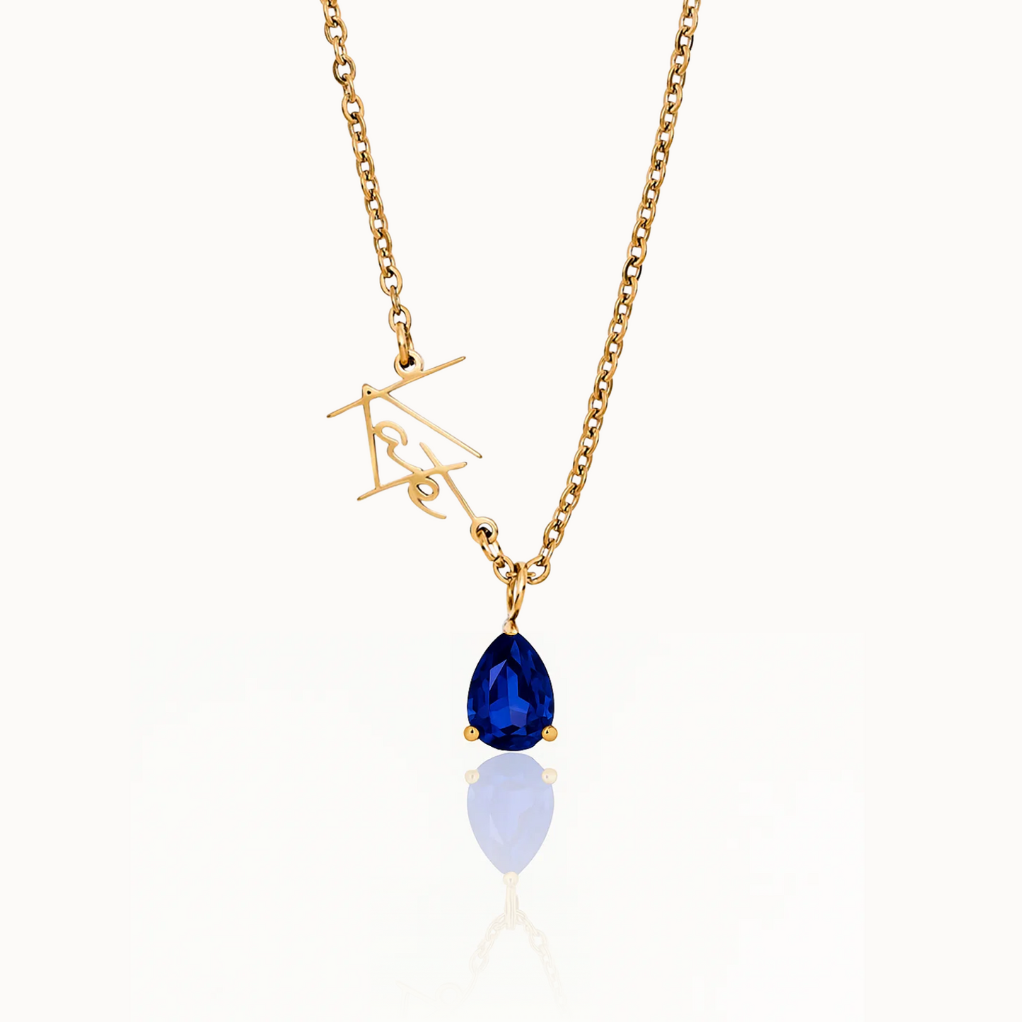 Collier Nom & Pierre