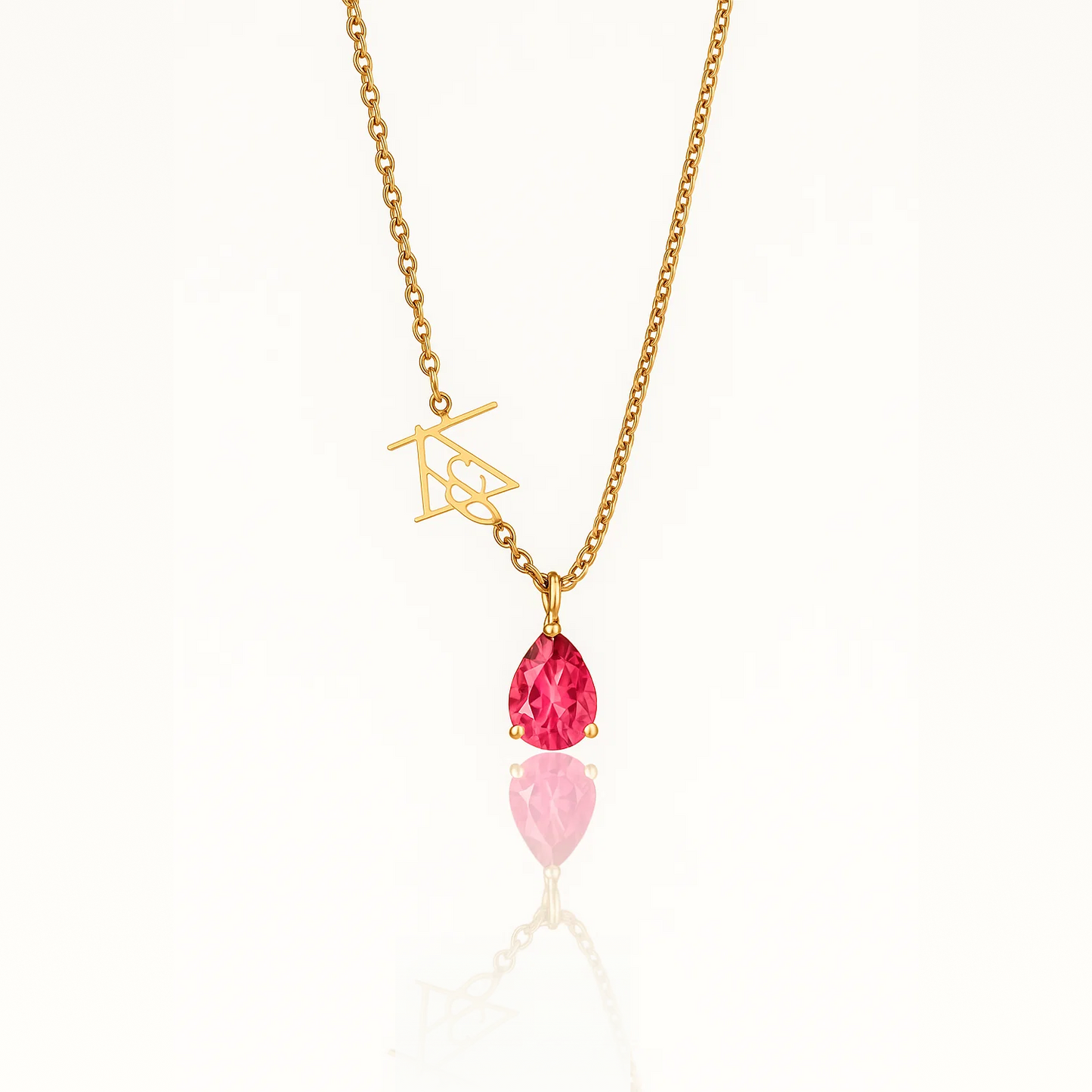 Collier Nom & Pierre