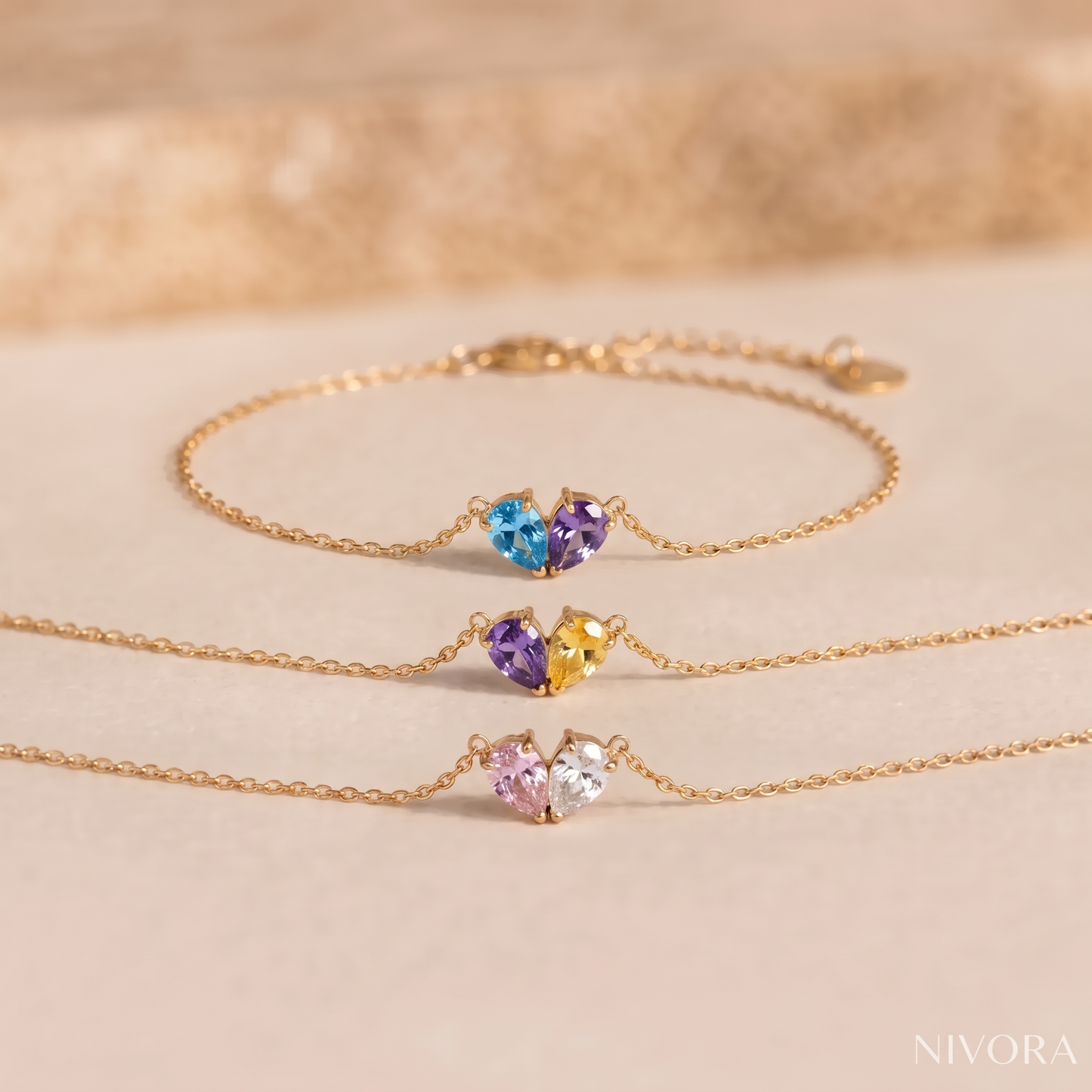 Nivora - Birthstone Bracelet