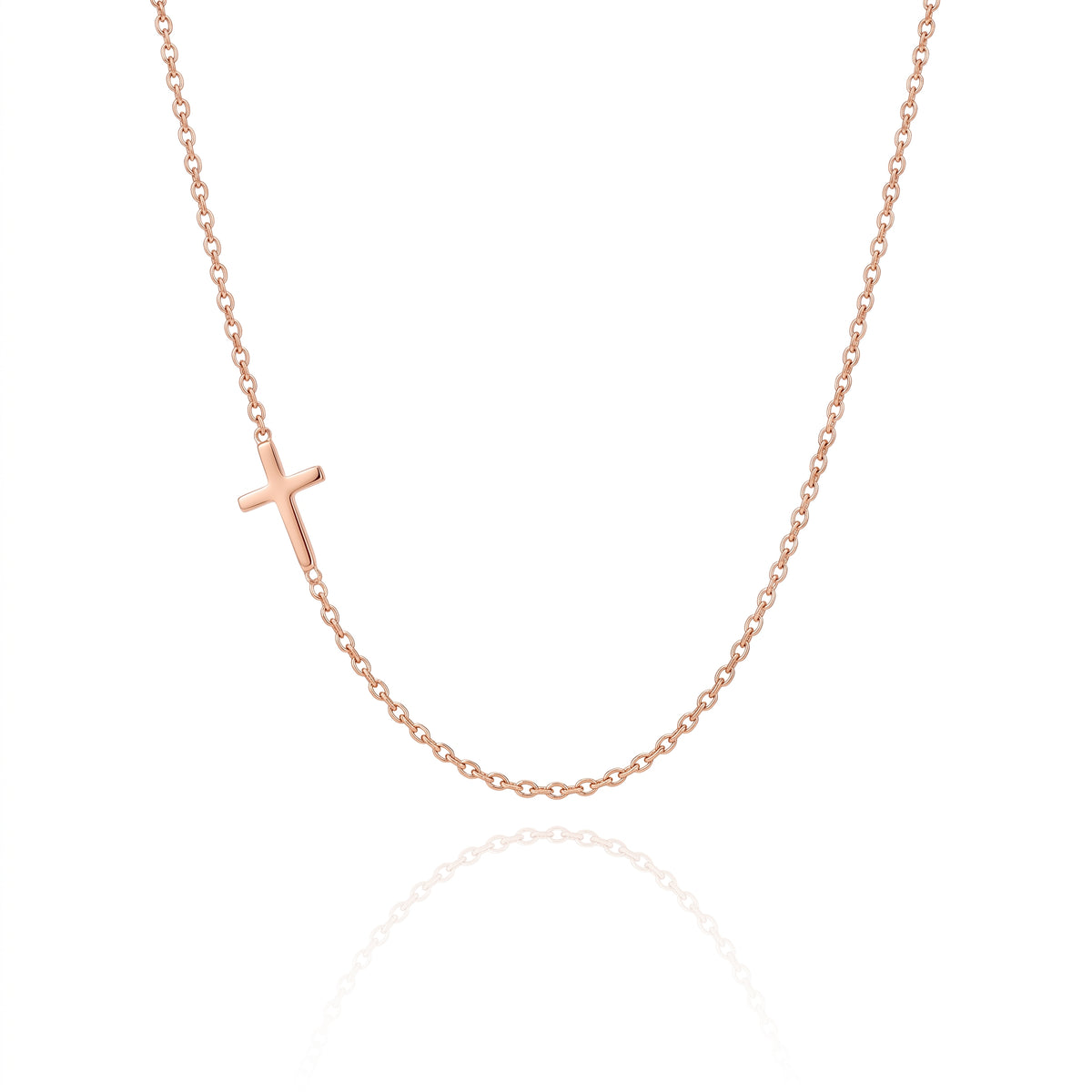 Haven Sideways Cross Necklace