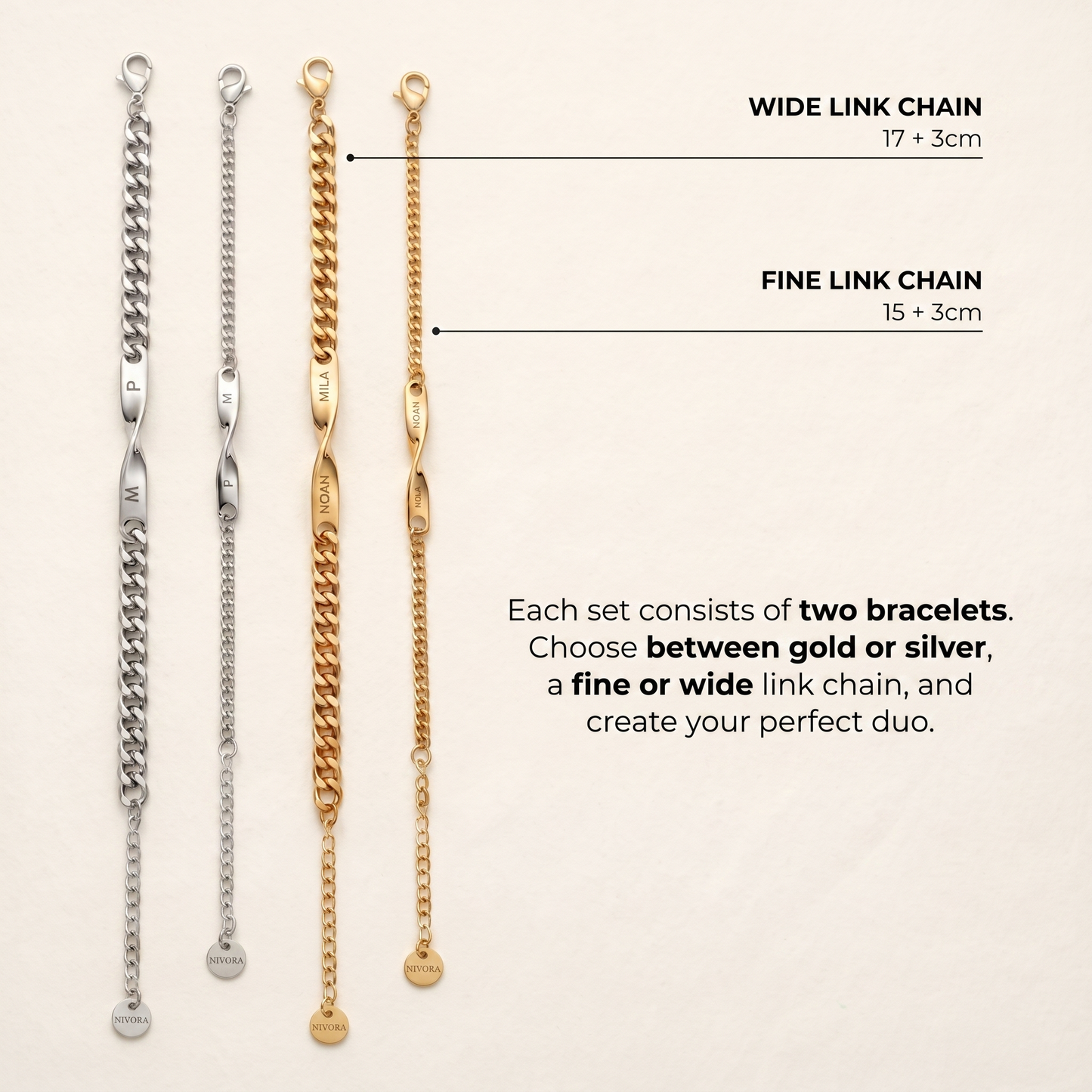 Nivora - Duo Bracelet