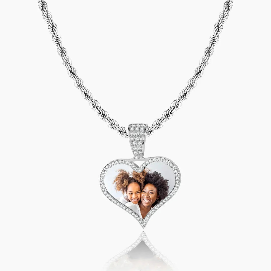 Iced Photo Pendant