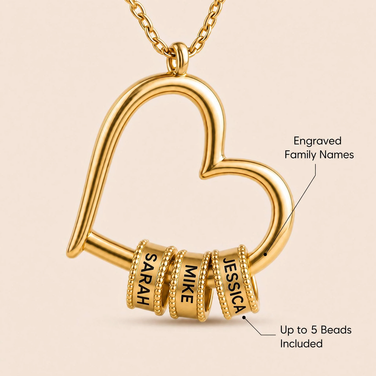 Test - "The Heart of the Family" Necklace
