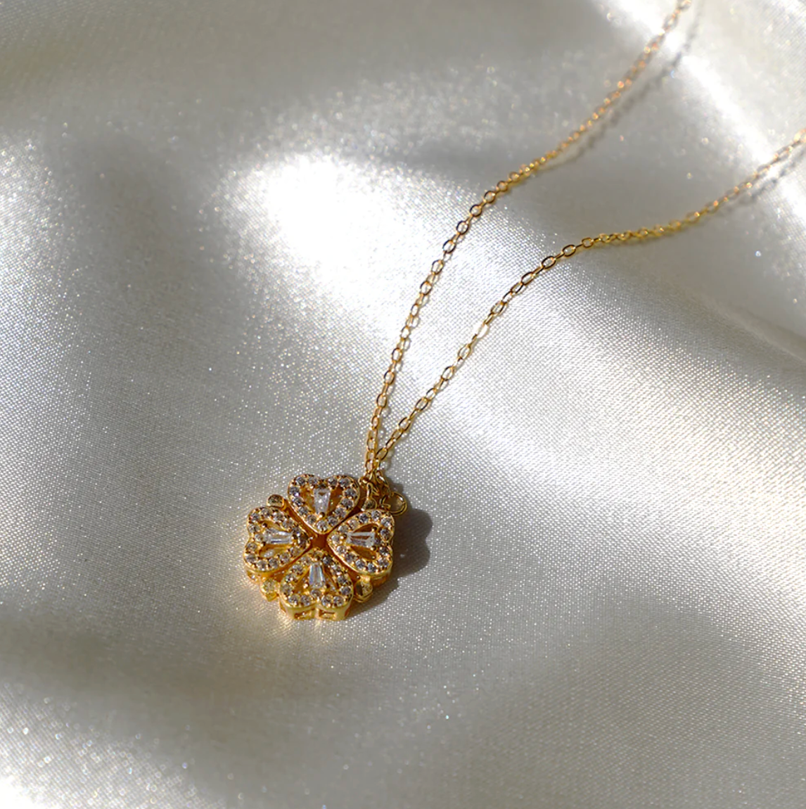 Daughter's 4-Leaf Clover Necklace
