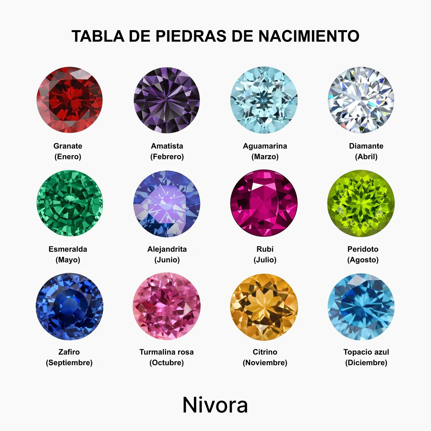 Charm Lock con Inicial y Piedra