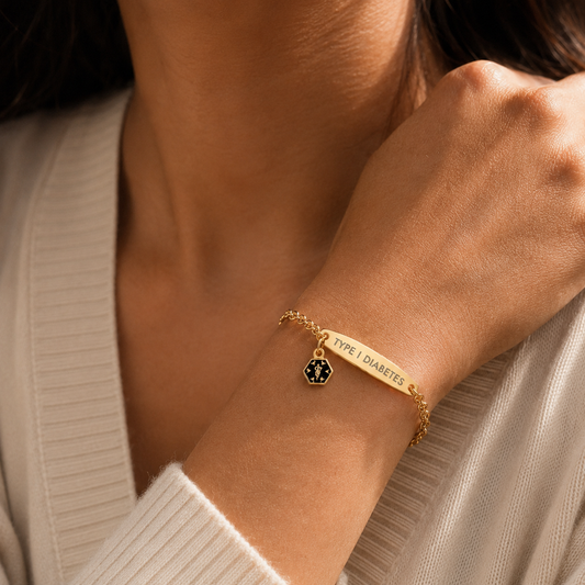 Women's Medical Alert Bracelet