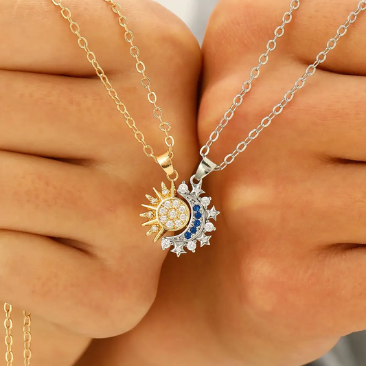 Sun and Moon Necklace