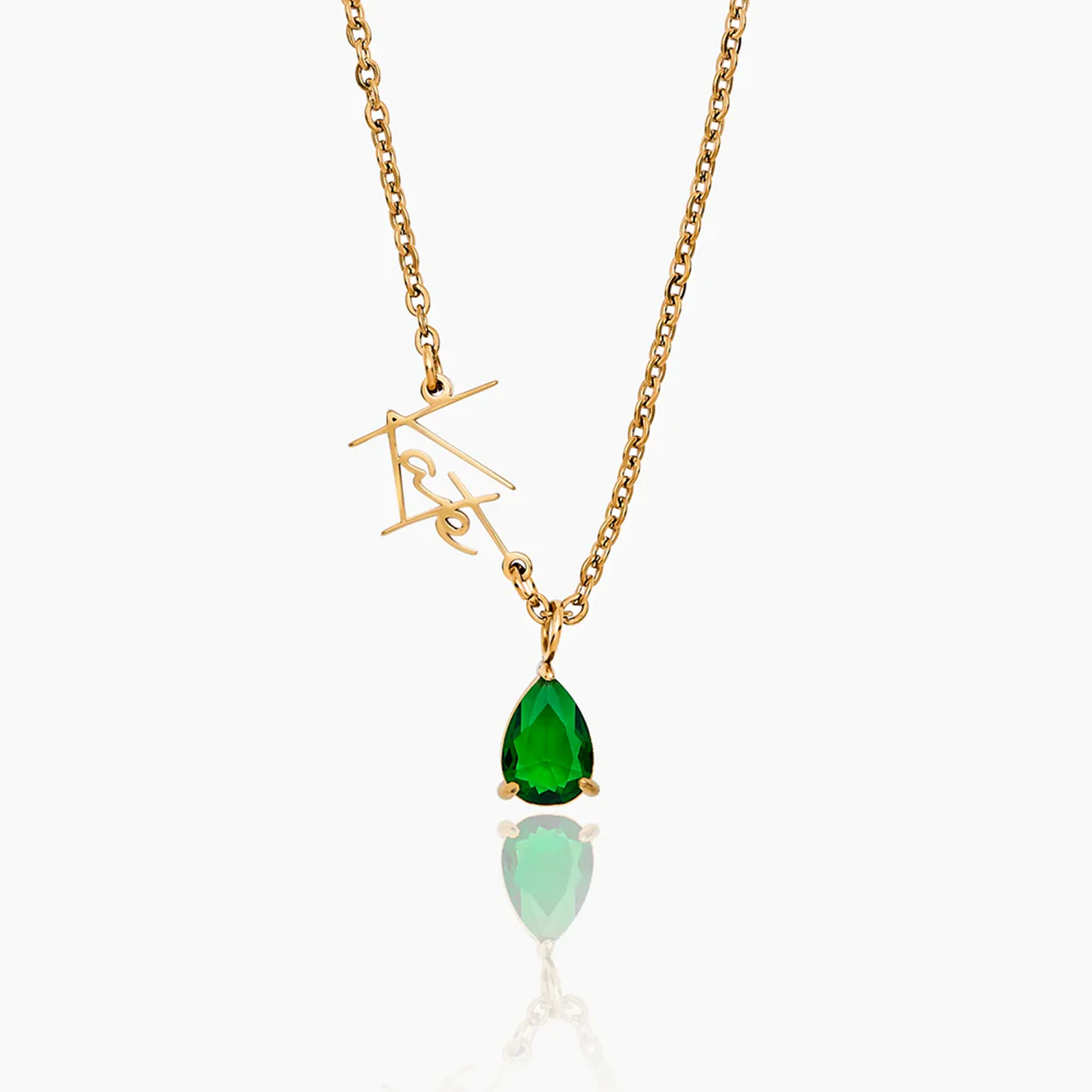 Collier Nom & Pierre